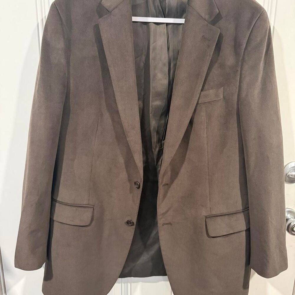 Ralph-lauren Men's Brown and Grey Tailored-jackets
